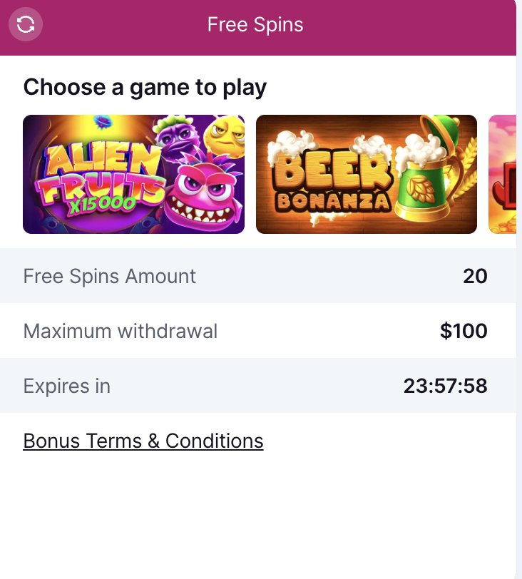 BitStarz Free Spins